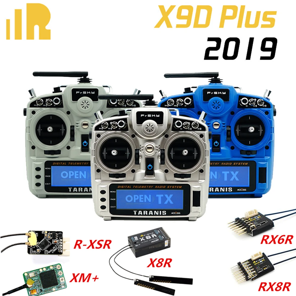 Радиопередатчик FRSKY X9D PLUS 2019 радиопередатчик ACCST D16 с доступом 2 4G Mode2 XM +/R-XSR RX4R/RX6R/X8R