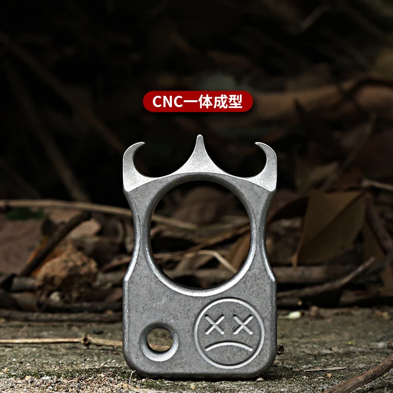 

EDC титановый сплав зонтик веревки DIY декоративные аксессуары брелок-подвеска для повседневного использования, многофункциональные инструменты