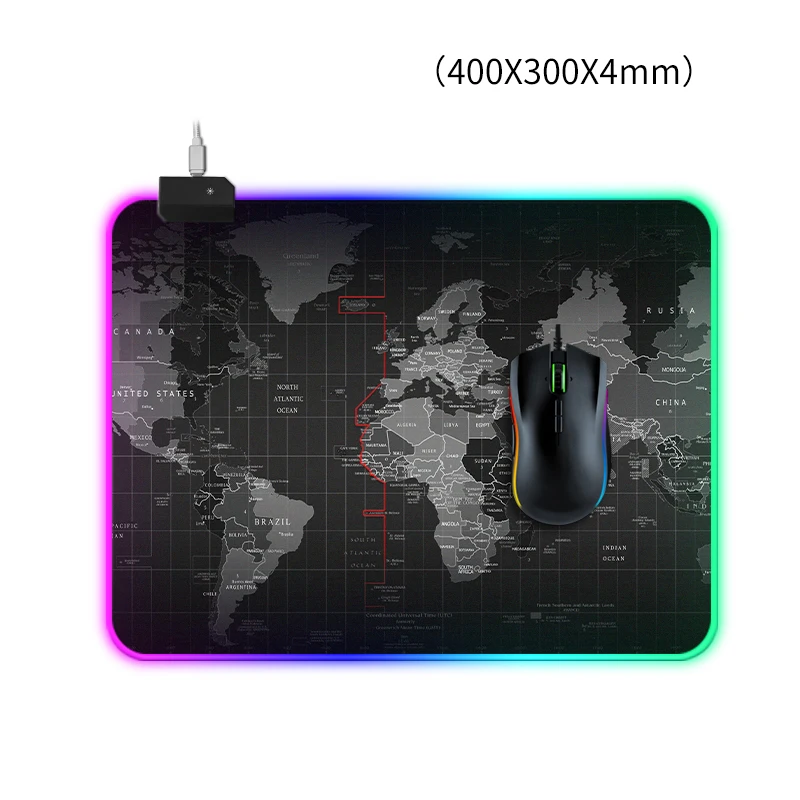 Коврик для мыши, клавиатура, Настольный коврик, RGB, большой коврик для мыши, геймер, большой коврик для мыши, компьютерный коврик для мыши, светодиодный коврик с подсветкой, игровой большой коврик Mause