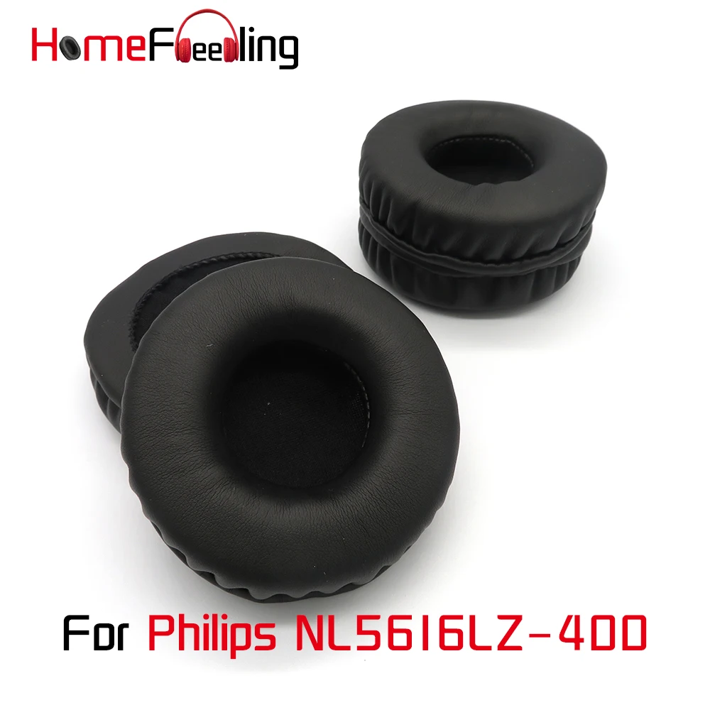 

Homefeeling Ear Pads For Philips NL5616LZ-400 Earpads Round Universal Leahter Repalcement Parts Ear Cushions