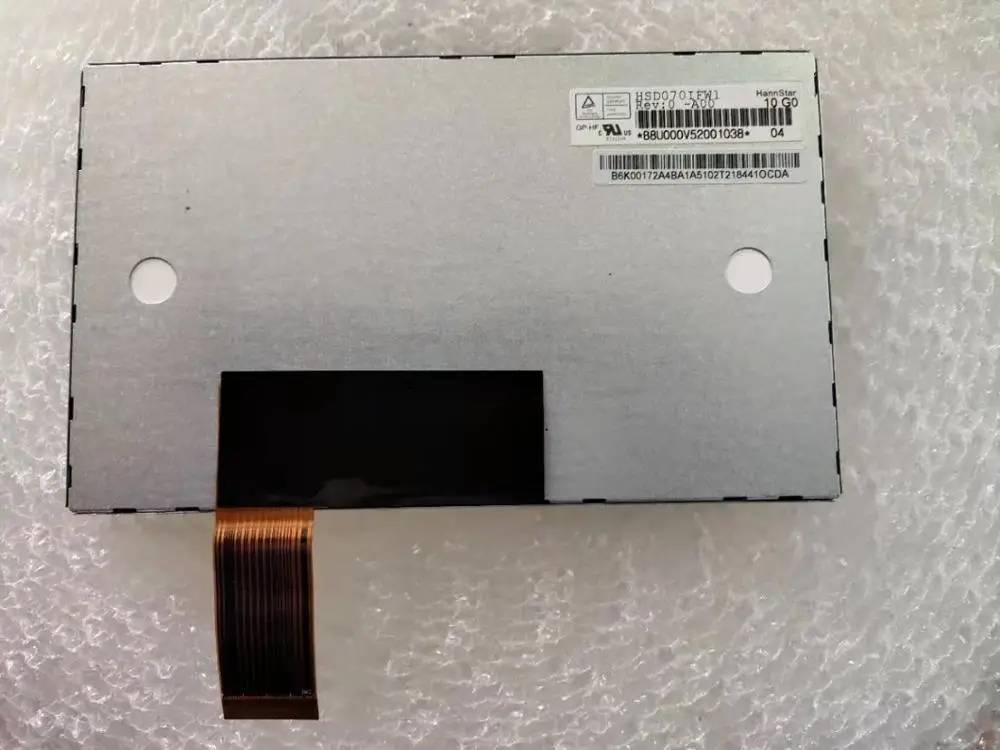7 дюймовый экран изогнутый кабель 40 контактный HD TX070HBN 00 HSD070 27LED ЖК дисплеи|display|display