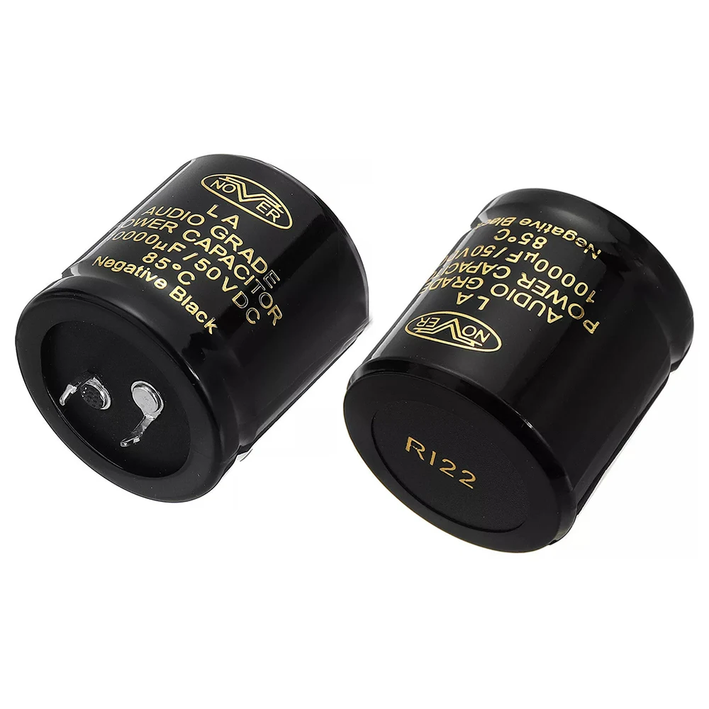 Nover 10000uf 50v 35x35 mm 85 Pitch Passo 10 mm 50v 10000uf Alta Fidelidade Hi-fi Febre Bronzeamento Áudio Capacitor Eletrolítico Peças 12 Peças - Image 3