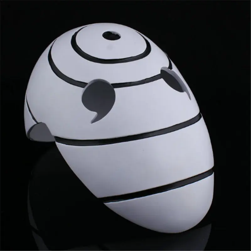 High Quality Masks Resin Masks Cosplay Props Studio Pierrot Uchiha Madara Maks Tobi Maks Halloween Costume For Party Unisex