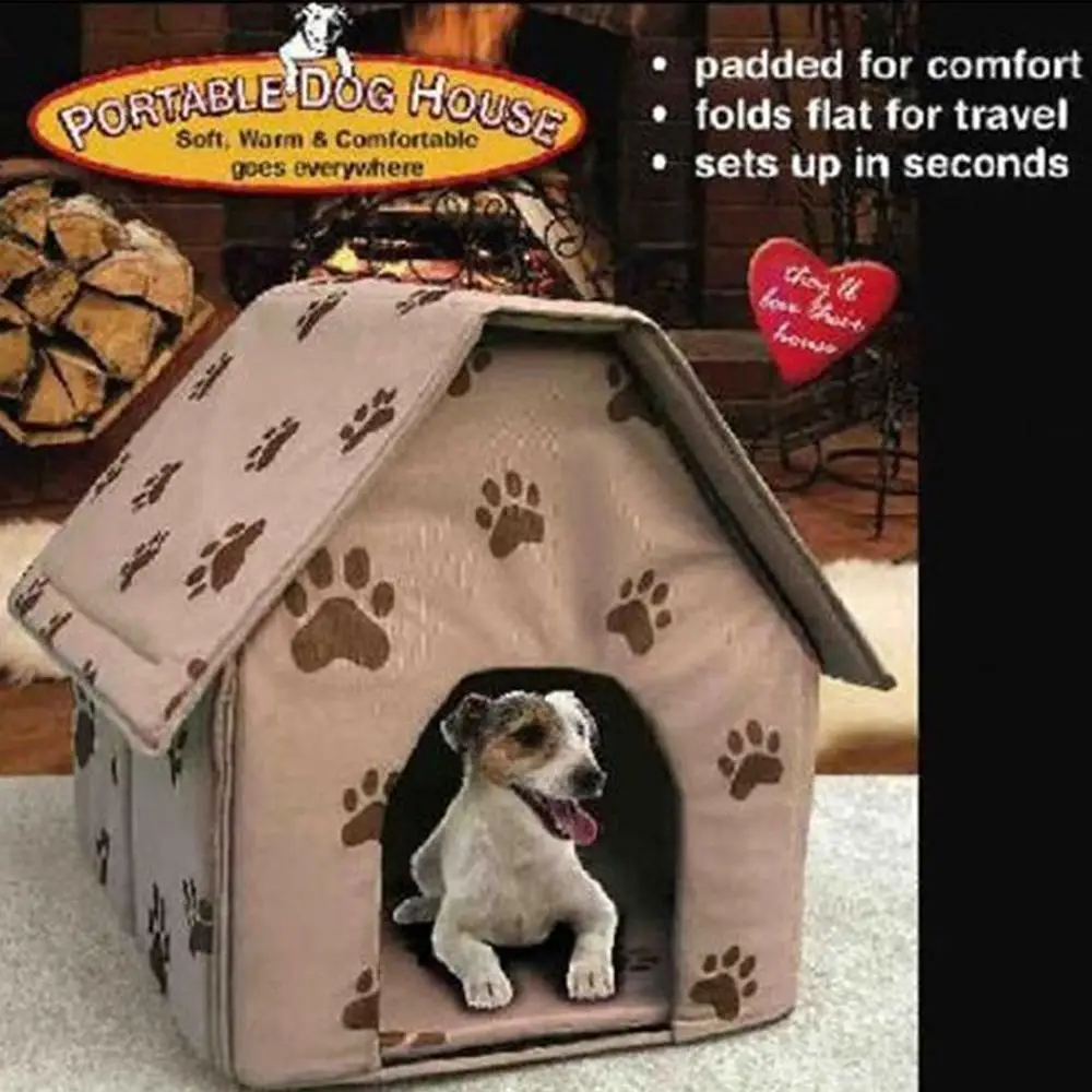 Pet House For Dog Foldable Small Footprint Pet Cozy Bed Tent Cat Kennel Indoor Outdoor Portable Trave Nest bed домик для кошки Pet House For Dog Foldable Small Footprint Pet Cozy Bed Tent Cat Kennel Indoor Outdoor Portable Trave Nest bed домик для кошки