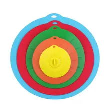 Новинка-комплект из 5 силиконовая чаша для микроволновой печи для приготовления крышку для утвари крышка-силиконовая пищевая плёнка кухонная утварь для кухонной утвари