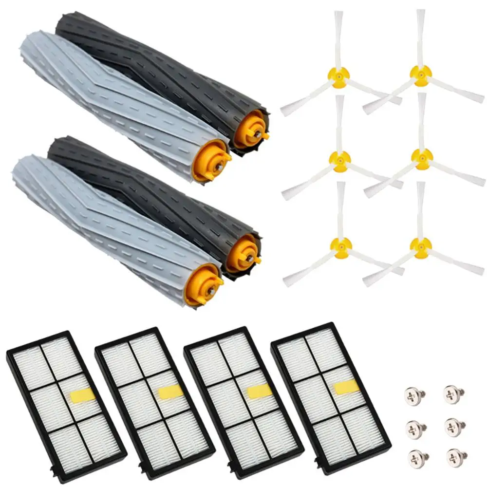 

For IRobot Roomba 800 900 Series Replacement Kit 895 886 871 875 865 866 960 966 Accessories Side Brush Filters Roll Brush