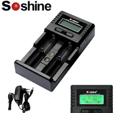 Soshine SC-H2 Li-ion NiMH LiFePO4 1.2v 3.7v 18650 AA Battery USB Charger+12v Car Soshine SC-H2 Li-ion NiMH LiFePO4 1.2v 3.7v 18650 AA Battery USB Charger+12v Car