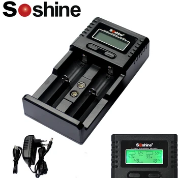 

Soshine H2 Universal LCD Display Intelligent Smart Battery Charger for Li-ion 26650 18650 Ni-MH AA AAA LiFePO4 16340 Battery