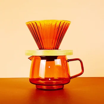 

Camping Glass Coffee Pot Percolator Filter Espresso Portable Coffee Pot Tools Brewing Cafetera Francesa Drip Coffee EA6KFH