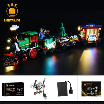 

LIGHTAILING LED Light Kit For Christmas Creator Winter Holiday Train Lighting Set Compatible With 10254 (NOT Include The Model)