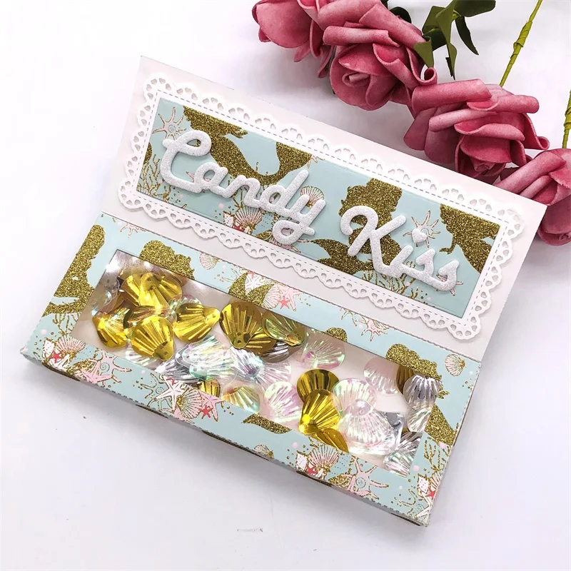 ZFPARTY Chocalate Bar коробка для конфет металлические режущие штампы трафареты для DIY скрапбукинга/фотоальбома декоративное тиснение DIY бумажная карта