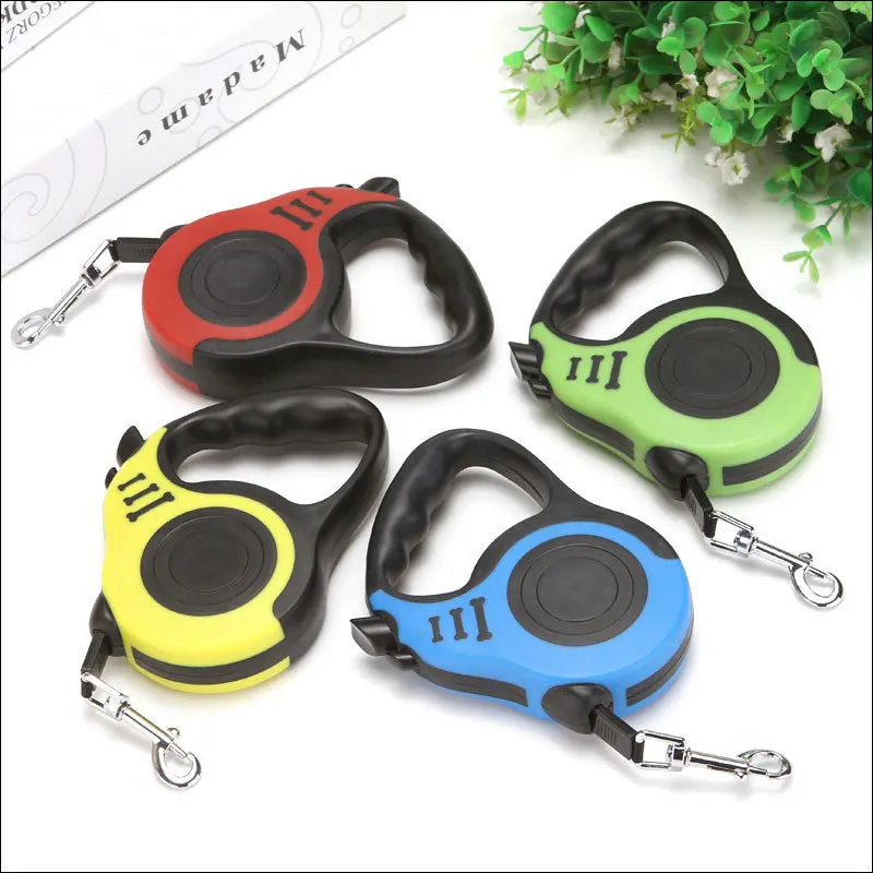 Durable Dog Leash for Small Medium Dogs Automatic Flexible Retractable Nylon 3/5M Leash Traction Puppy Cats Dogs Pet Supplies automatic retractable dog leash dog leash pet accessories
