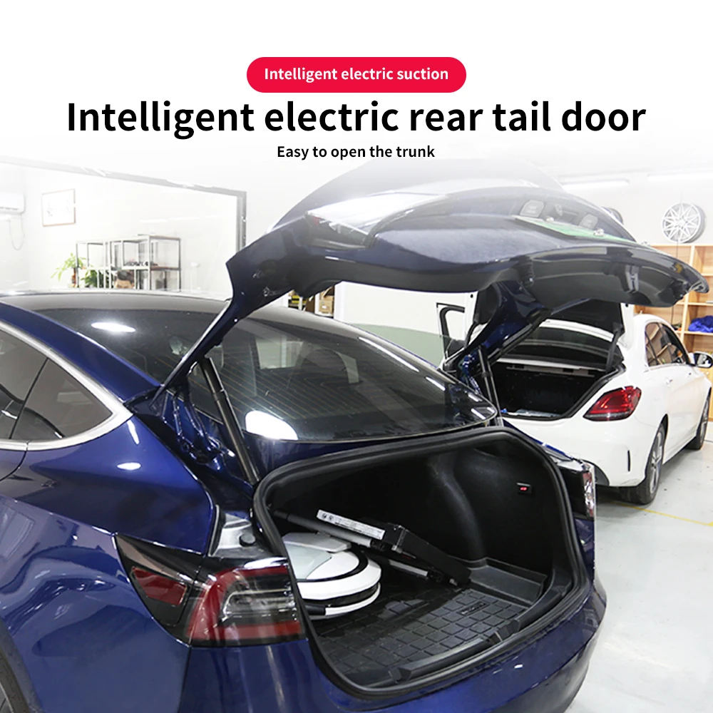 US $339.99 Electric Tailgate For Tesla Model 3 Series Car Intelligent Remote Control Tail Box Open Rear Door Automatic Lifting Power Open