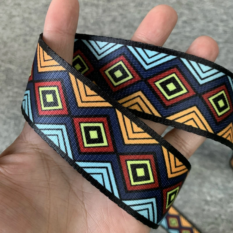 3YARD 38MM 1.5 INCH Ethnic Jacquard Webbing Bag Belt Ribbon for DIY Home Textile Clothing Belt Decor Sewing Accessories ribbon decoration ribbon supplies sewing ribbon webbing craft supplies fabric craft supplies webbing strap