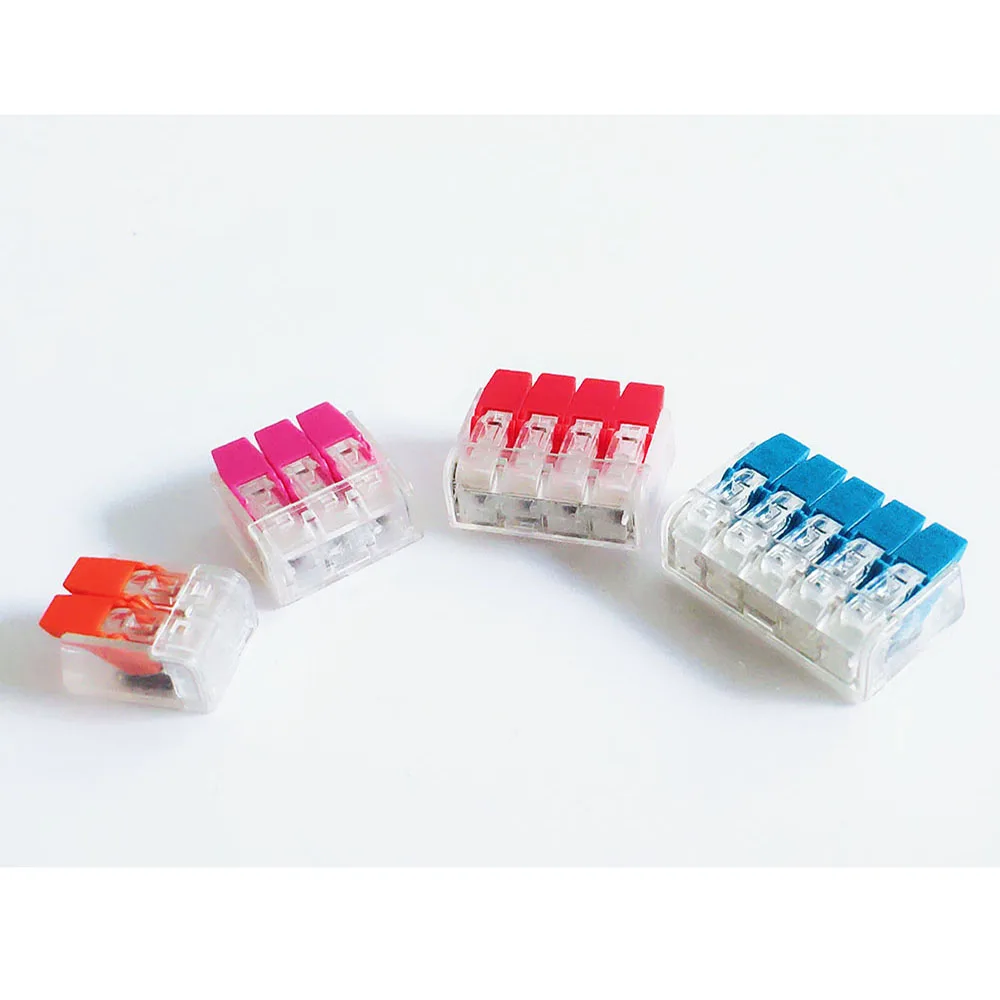 Wire Connector SPL 212 plug in waterproof connector Compact electrical fast connection Universal Terminal Block power connector