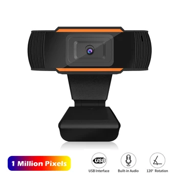 

HD Webcam Camera Desktop PC Laptop USB Web Cam Camera 720P CMOS Sensor With Microphone For Video Calling Recording Conference
