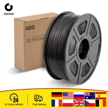 

GOHIGH ABS Filament 1.75MM 1KG/Roll Strength for 3D Printer Materials Refills Accessory