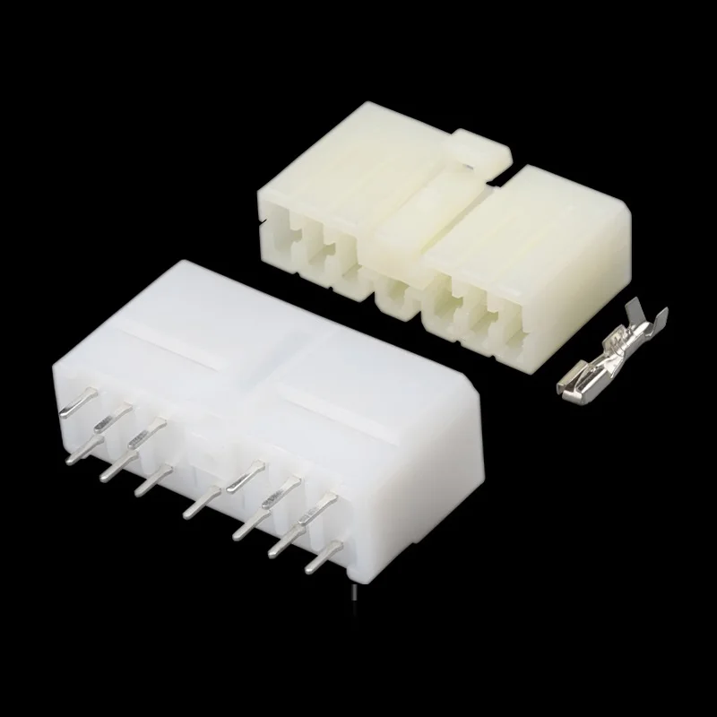 Dj7137310 automobile connector 13P straight pin connector PCB pin base