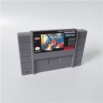 

Micro Machines or Micro machines 2 Turbo tournament - Action Game Card US Version English Language