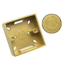 1 шт. соединительное гнездо коробки переключатель типа 86 Базовая коробка Соединительный Корпус Подвесной переключатель коробка нижняя поверхность крепление