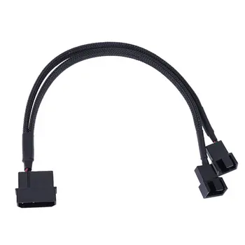 

Motherboard Cpu4Pin Fan Extension Cable Does Not Support Pwmd Port Fan 3Pin/4Pin Snakeskin Casing Connectors