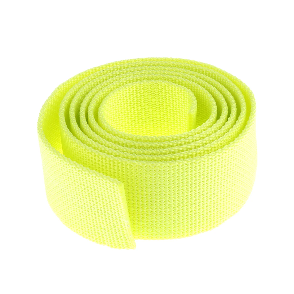 Fluorescence Yellow Пояс для подводного плавания, пояс для дайвинга, ремень для водных видов спорта, ремешок для подводного плавания, пояс для подводного плавания - Цвет: Fluorescence Yellow