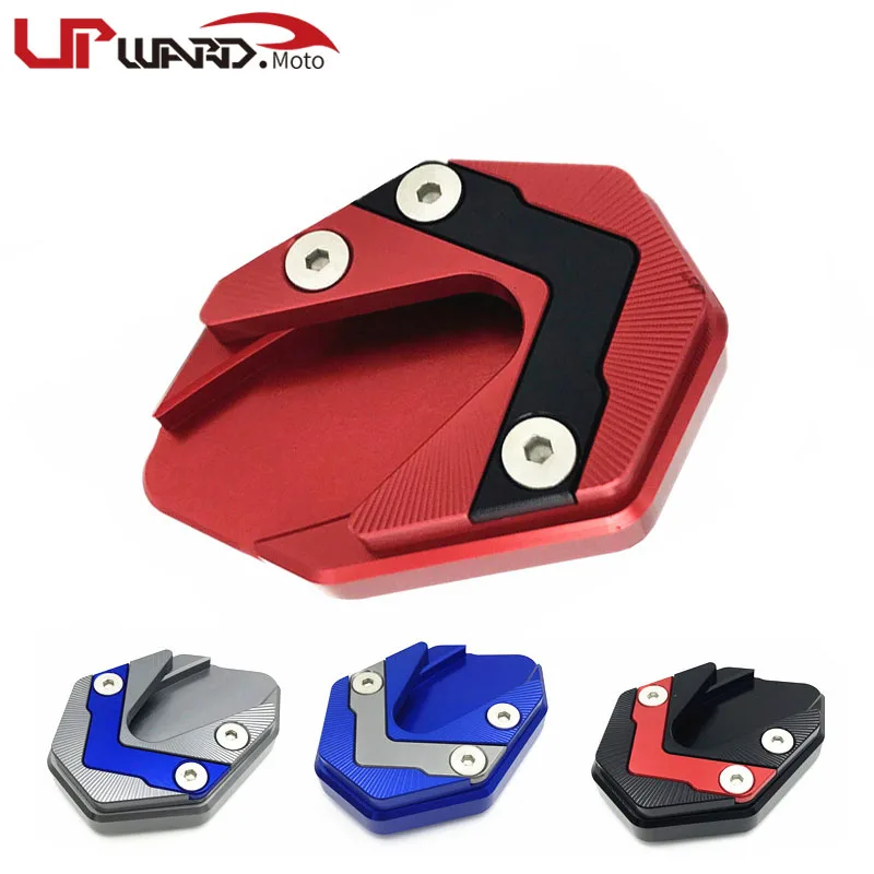 

For SUZUKI GW250 Inazuma GSX250 GSX-250 GSX250R GSX-250R DL250 Motorcycl CNC Side Stand Extension Foot Plate Pad