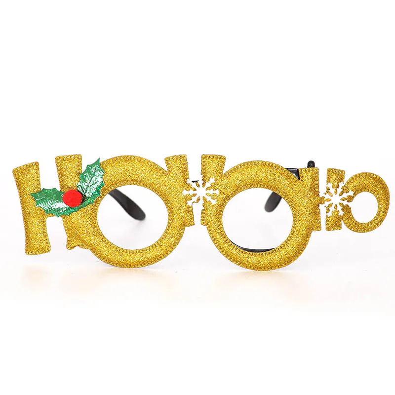 Веселые рождественские очки для детей, детей, взрослых, Санта-Клаус, Рождественские Елочные очки, реквизит для фотосъемки, вечерние украшения