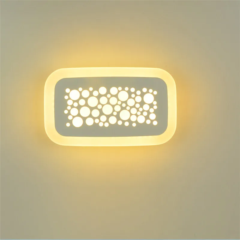 Hot sale LED Simple Indoor Fashion Modern Wall lamps for Living Room Aisle Balcony Bedroom Bedside Creative Lighting AC82~265. image_1