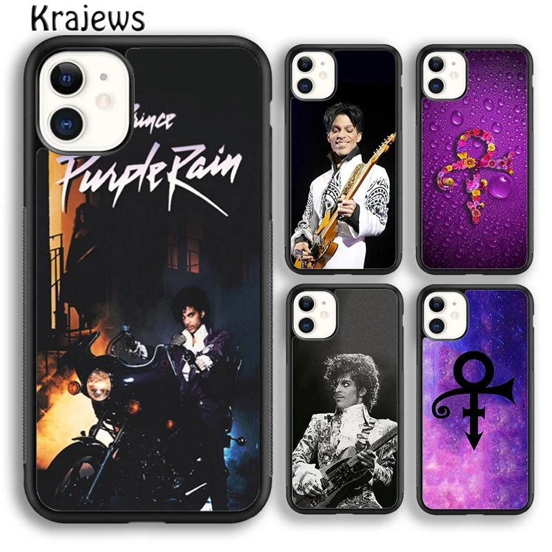Krajeans Pop Singer Prince Rogers Nelson Design Cover Per Telefono Per Iphone 15 Se2020 14 6 7 8 Plus Xs Xr 11 12 Mini 13 Pro Max