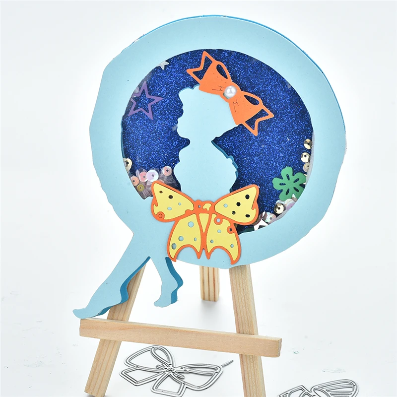 

Naifumodo 9pcs Bow Dies Metal Cutting Dies Scrapbooking Embossing Die Cut Card Making Paper Decor Stencil Craft New 2019