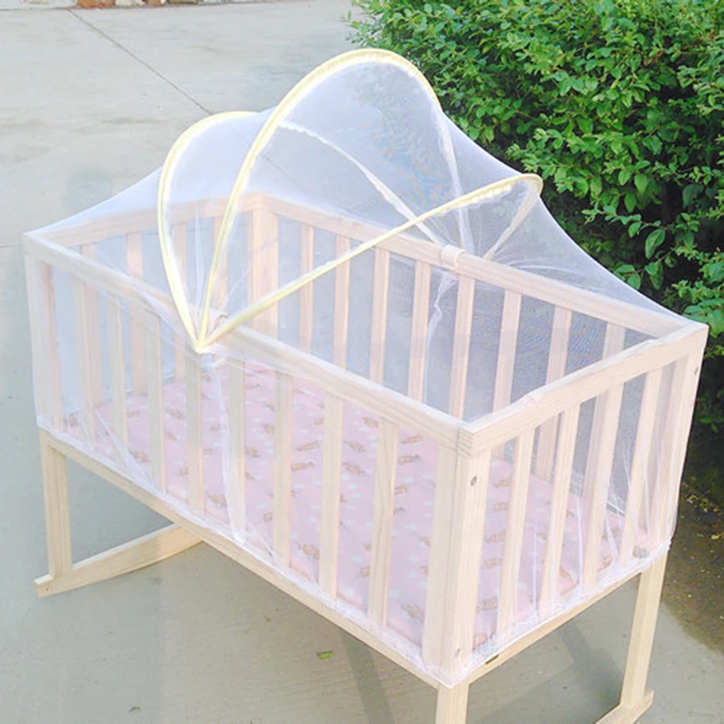 

Universal Baby Kids Cradle Mosquito Net Crib Cot Mesh Canopy on the crib Infant Toddler Playpens Baby Bed Tent 90x50cm