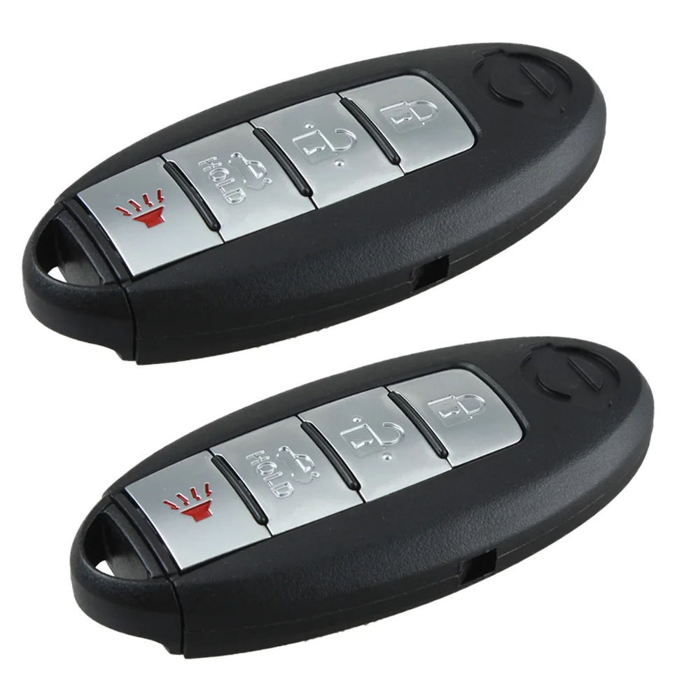 

2pcs 315MHZ 4 Buttons Replacement Keyless Entry Remote Car Key Fob Uncut KR55WK48903 for Maxima Altima Infiniti