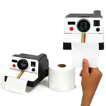 

Good Materia Creative Retro Camera Shape Exquisite Delicate Precise Color Tissue Box / Toilet Paper Roll Paper Bathroom car home