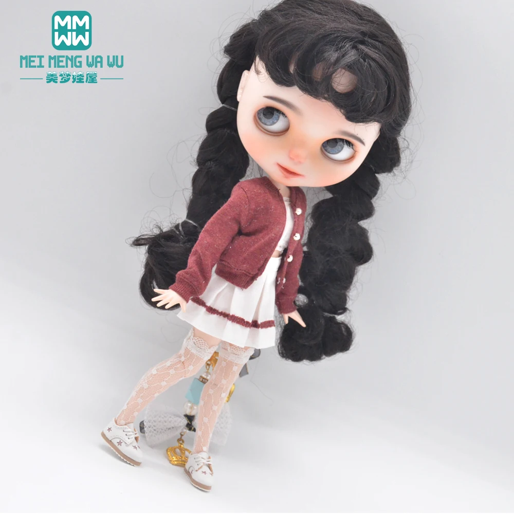 1pcs Blyth Doll Clothes fashion T-shirts skirts sneakers for 28-30cm Blyth Azone OB22 OB24 doll accessories doll clothes barbie doll clothes