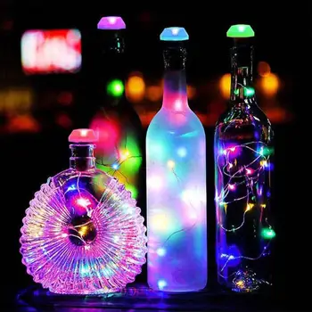 

2020 new Bottle Light String Garland Solar Wine Bottle Lights