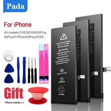Phone-Battery Bateria Max-Replacement Apple High-Capacity 8-Plus for 5S 5/6s/6/.. AAAAA
