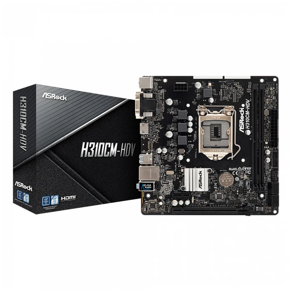 Материнская плата ASRock H310CM-HDV