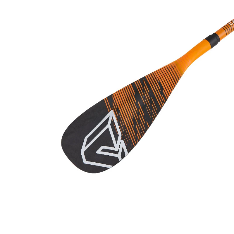 Sup Paddle Fibra Di Carbonio Completa Per Stand Up Board Arancione Kayak Remi Gara Gioventù Regolabile One Piece Miglior Surf Sup Paddle Surf