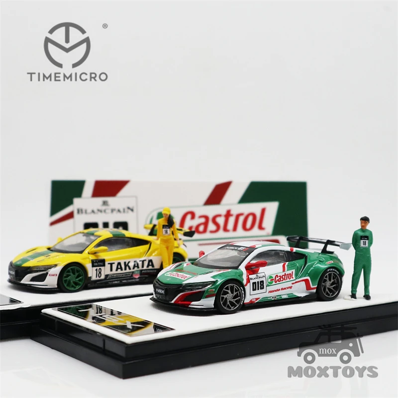 Timemiro 1:64 Honda Nsx Castrol Takata Modellino Auto