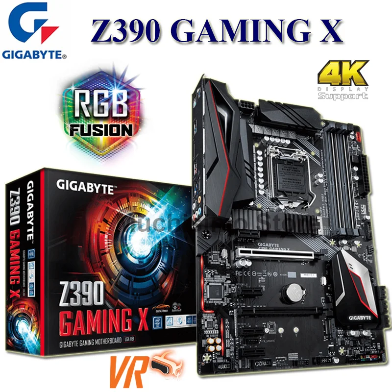 Lga 1151 Gigabyte Z390 Gaming X Motherboard 9thgeneration I9 I7 I5 I3 Ddr4 64gb Pcie 3.0 M.2