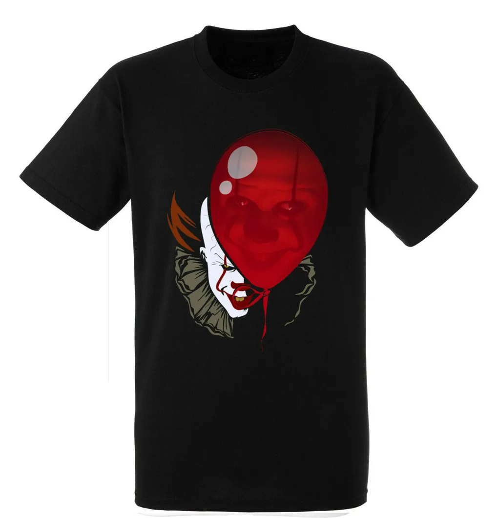 Футболка-клоун Stephen King's IT Pennywise футболка с призраком Повседневная высокого