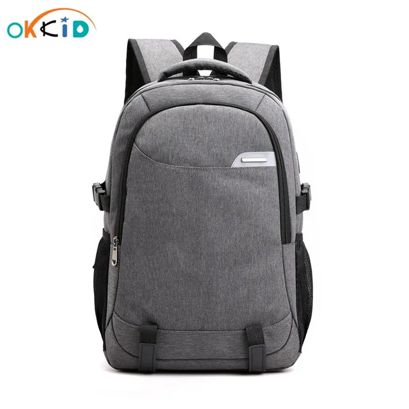 Большой Школьный Рюкзак OKKID для подростков школьный рюкзак мальчиков с usb