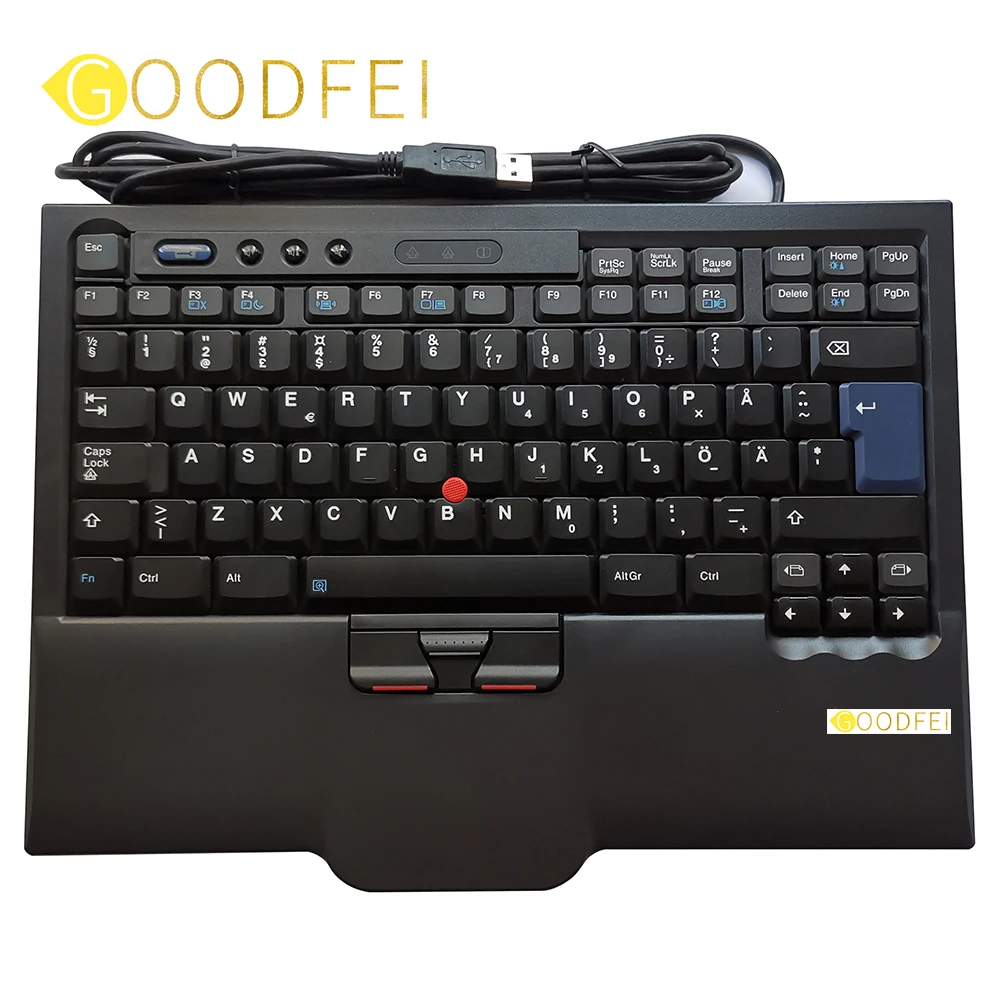 Оригинальная USB клавиатура для Lenovo ThinkPad 8845 SK8845 SK-8845CR UltraNav точка отслеживания