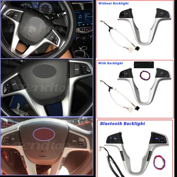 

For Hyundai VERNA SOLARIS Multifunction Steering Wheel Bluetooth Fixed Speed Cruise Control Button Audio Switch car accessories