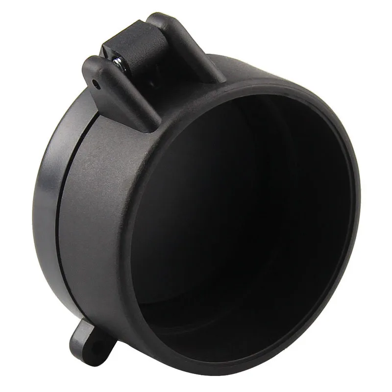 Rifle Scope Lens Cover Rifle Scope Protector Rifle Scope Lens Cover Spring Quick Flip Up Lens Cap Dust Caps for Different Hunting Caliber Riflescope Protection Cap