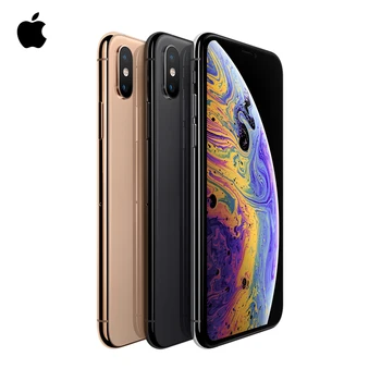 Перейти на Алиэкспресс и купить IPhone XS Max 256G 6,5-дюймовый подлинный телефон с двойной картой и полным экраном