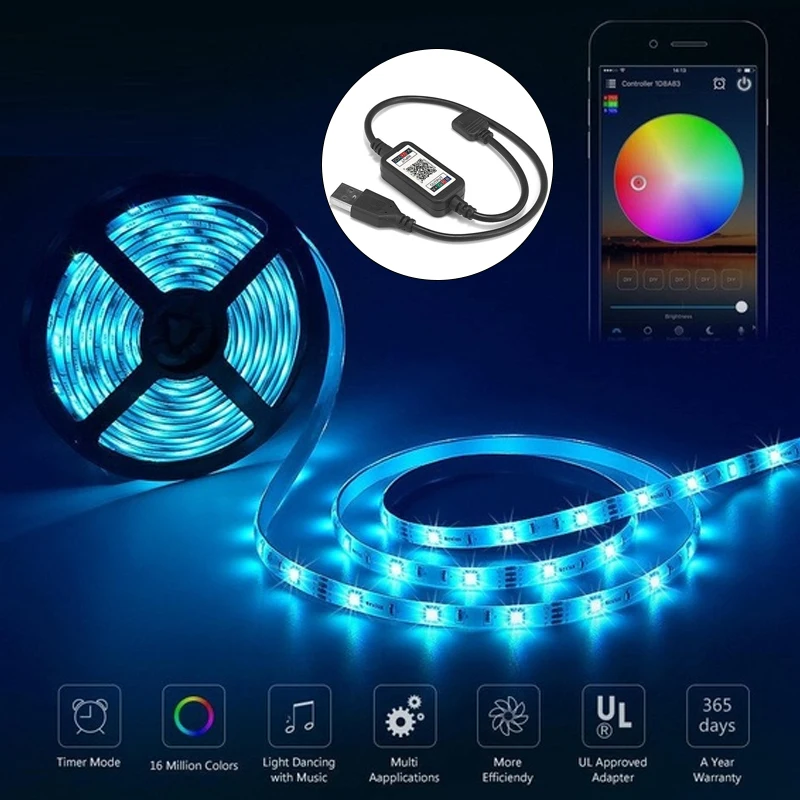 Цветная(RGB контроллер Bluetooth мини 3528 5050 домашний Декор светодиодный продукты светодиодный Bluetooth контроллер Bluetooth Регулируемый Smart