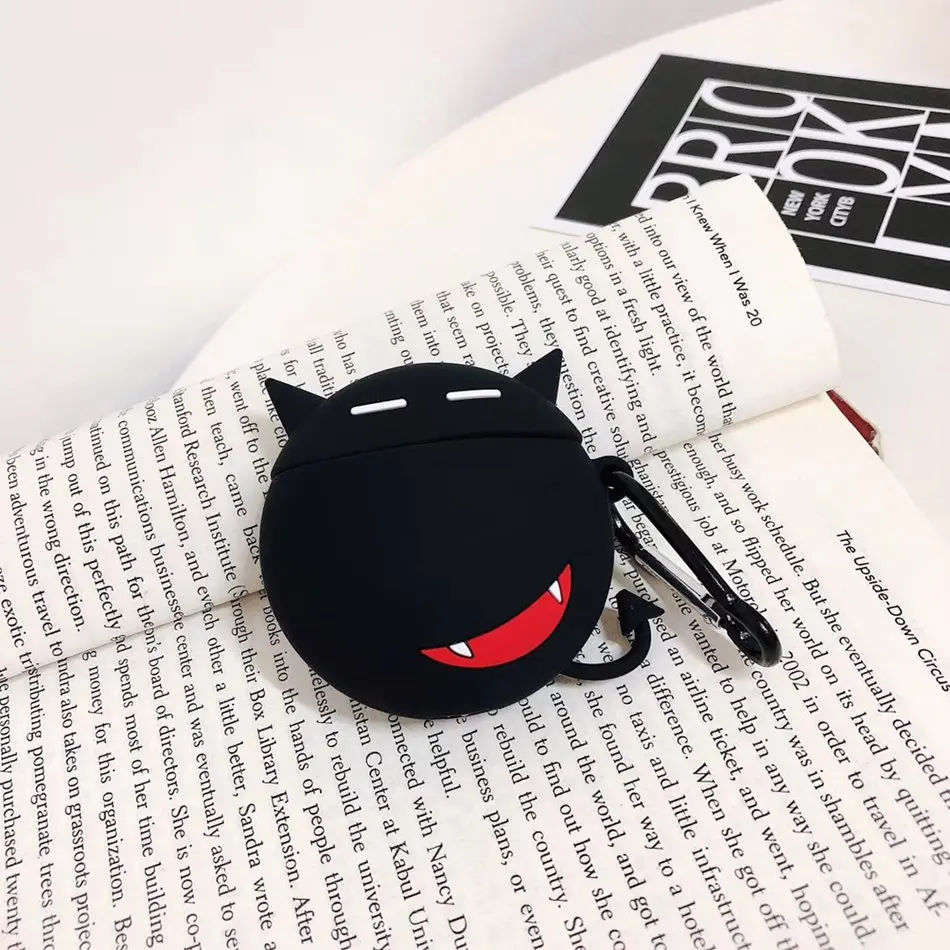 717-A 3D чехол с милой Свинкой из мультфильма для Airpods 2, чехол, силиконовый Bluetooth, беспроводной чехол для наушников для Apple Air pods, чехол, аксессуары, ремешок - Color: 717-A