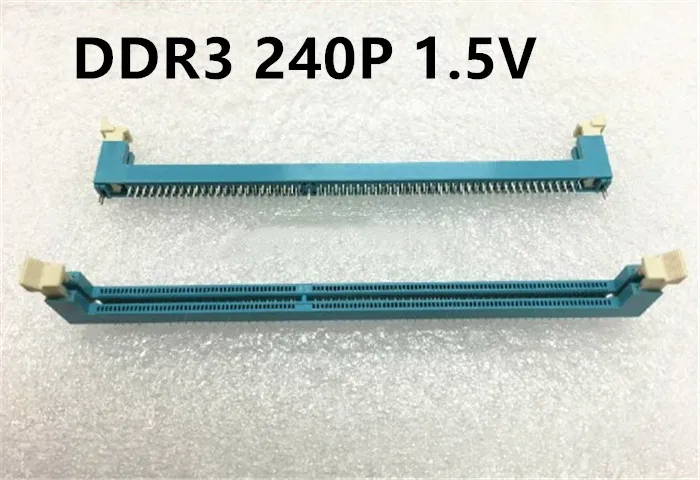 DDR3 240P 240Pin 240 контактный 1 5 В Разъем памяти для настольного компьютера| |